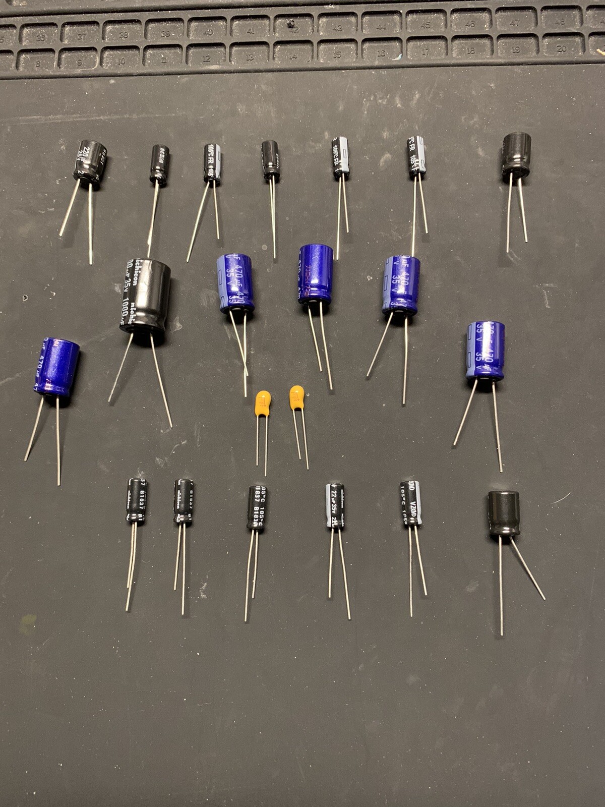 Capacitor Rebuild Kit for Data East Pinball Sound Board 520-5002-02