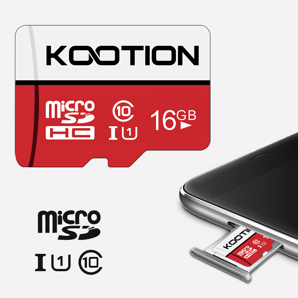 2X 16 GB Micro SD Cards Class 10 MicroSDHC Flash Memory Card