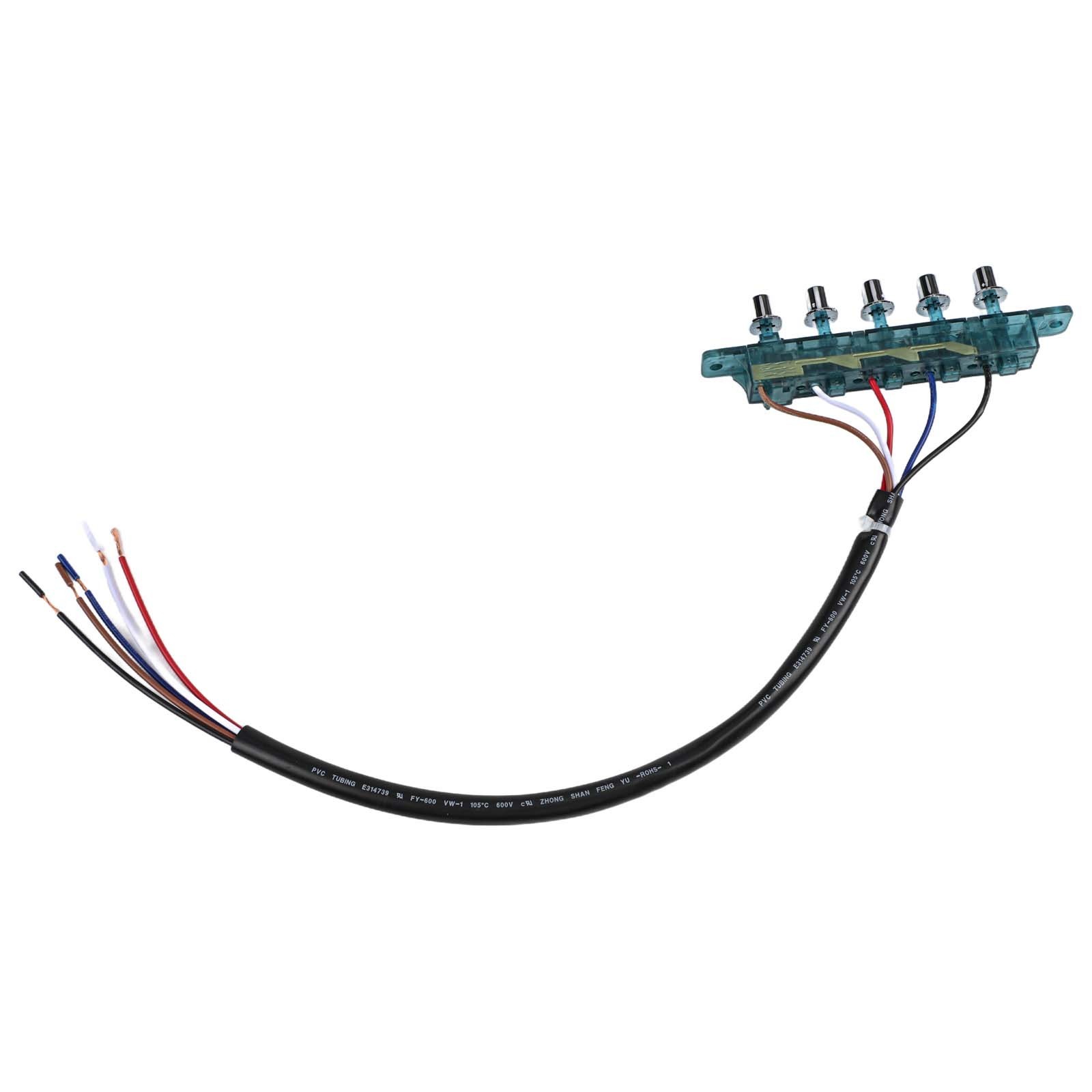 Range Hood Control Panel 5 Button Switch for Enhanced Operation in Kitchens