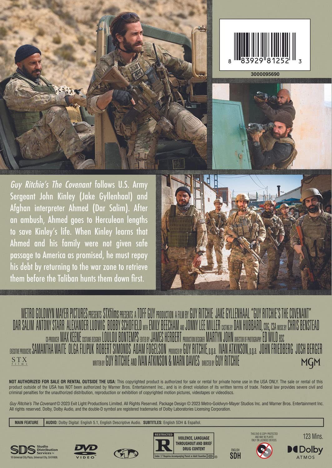 Guy Ritchie’s The Covenant (DVD)