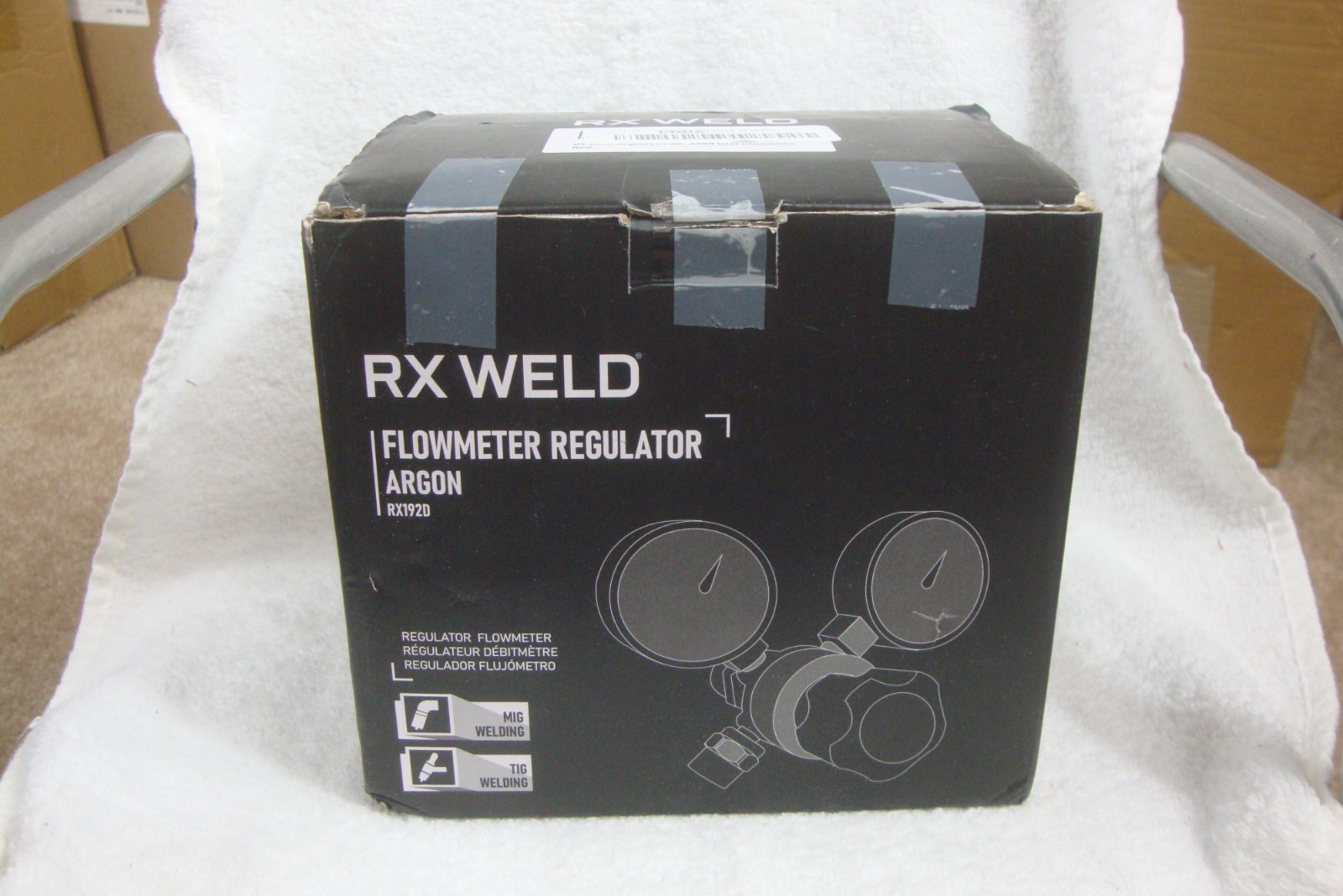 RX WELD Argon Regulators Gauges Gas Welding, Regulator for MIG and TIG, RX192D