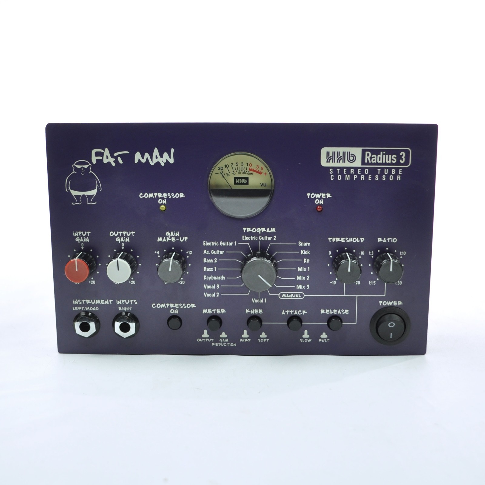 HHB Radius 3 Fat Man TL Audio Stereo Tube Compressor