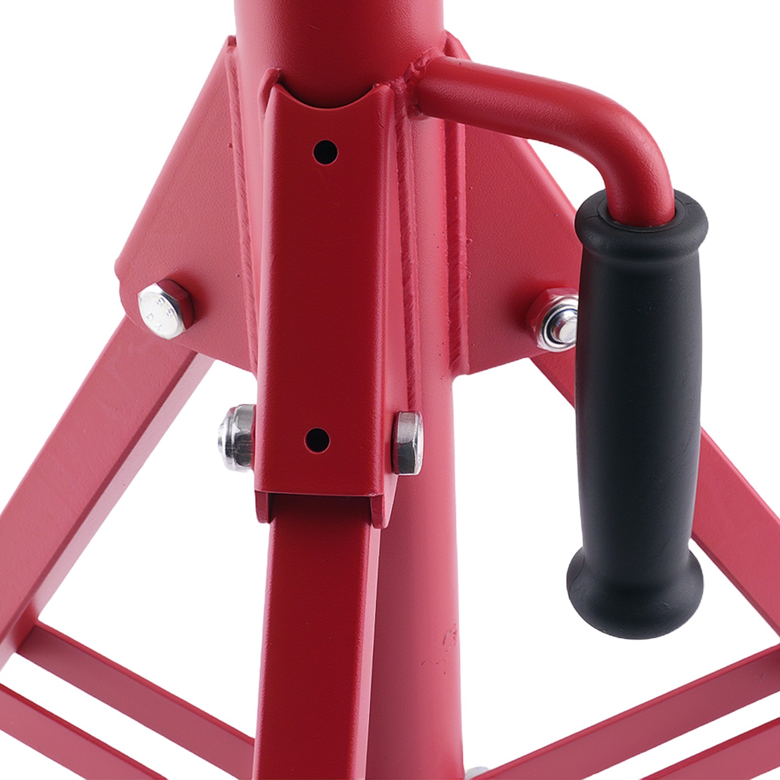 Heavy Duty Roller Jack Stand 2500lbs Capacity Adjustable 27.6-52in Foldable