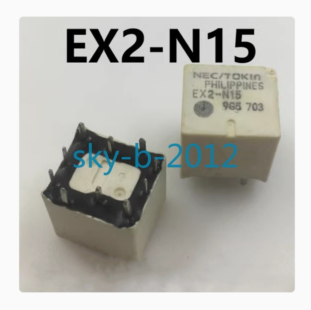 2 PCS NEW EX2-N15 Automotive Relay 10 Pin *mp