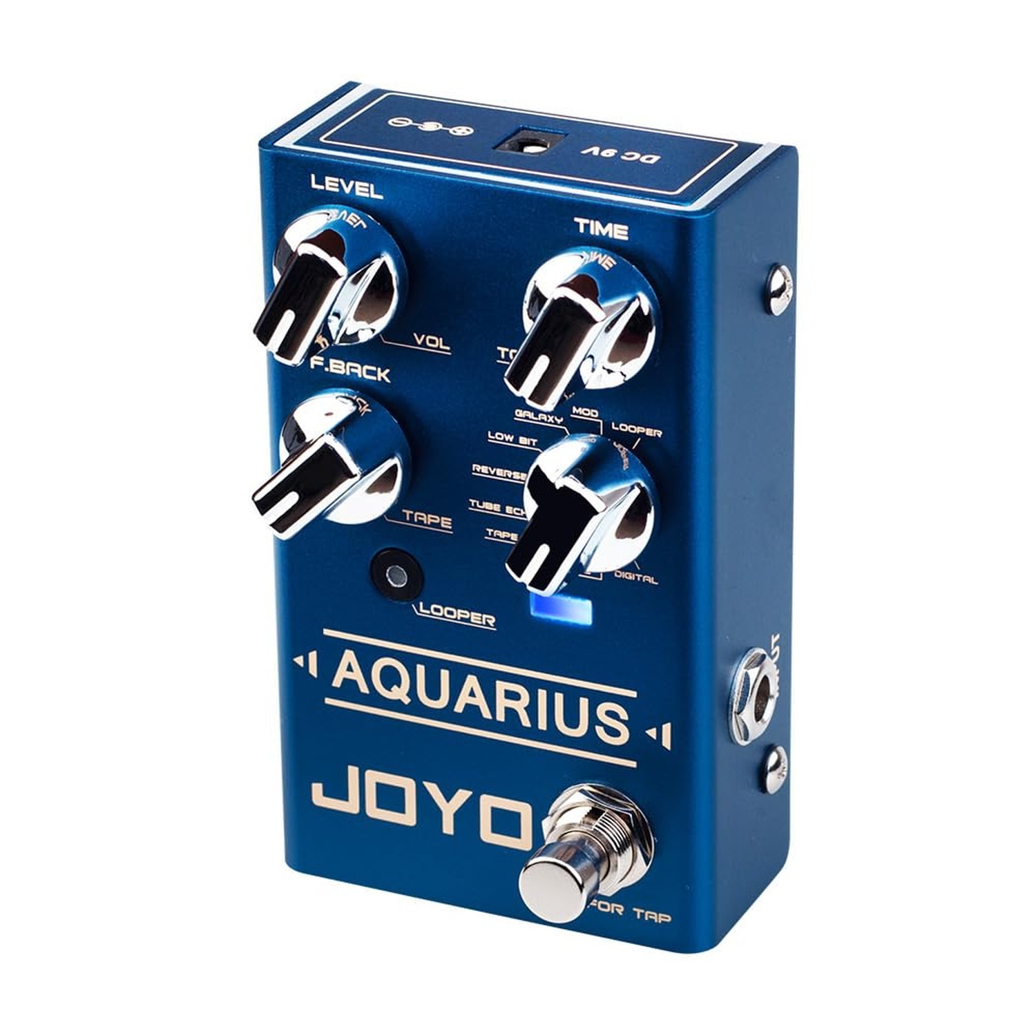 JOYO Multi-Mode Delay & Looper Guitar Pedal, 8 Effects incl. Galaxy/Tape Echo...