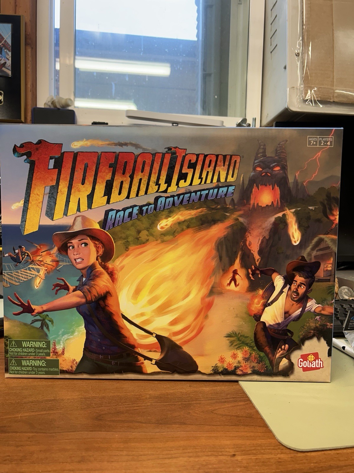Fireball Island Race to Adventure Board Game Complete Set brand new sealed box