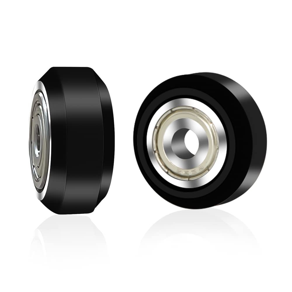 Official Creality 3D Printer Ender 3 Wheel, 3D Printer POM Wheel Plastic Pulley