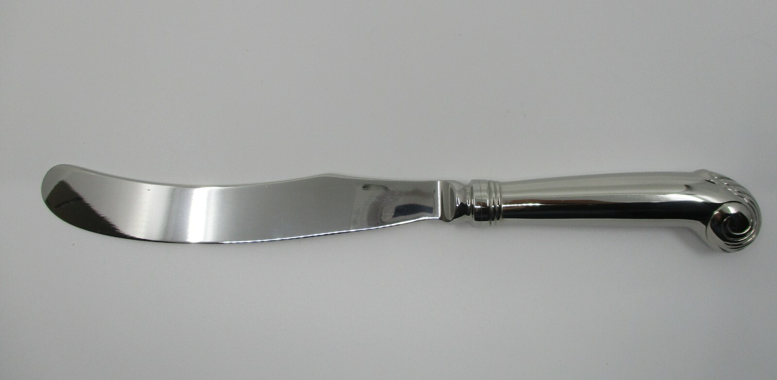 KIRK STAINLESS WILLIAMSBURG ROYAL SHELL(Japan) PISTOL DINNER KNIFE  - 9 7/8" 10H