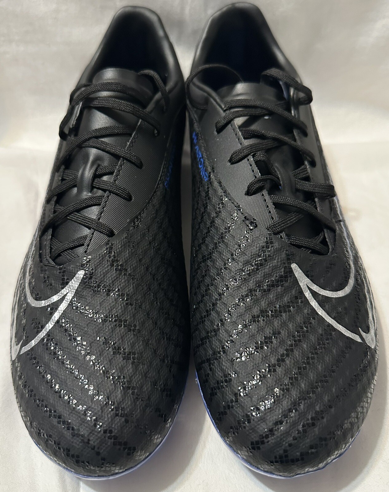 Nike Phantom GX Academy DF FG Soccer Cleat Black/Blue DD9473-040 Men’s Sz: 7