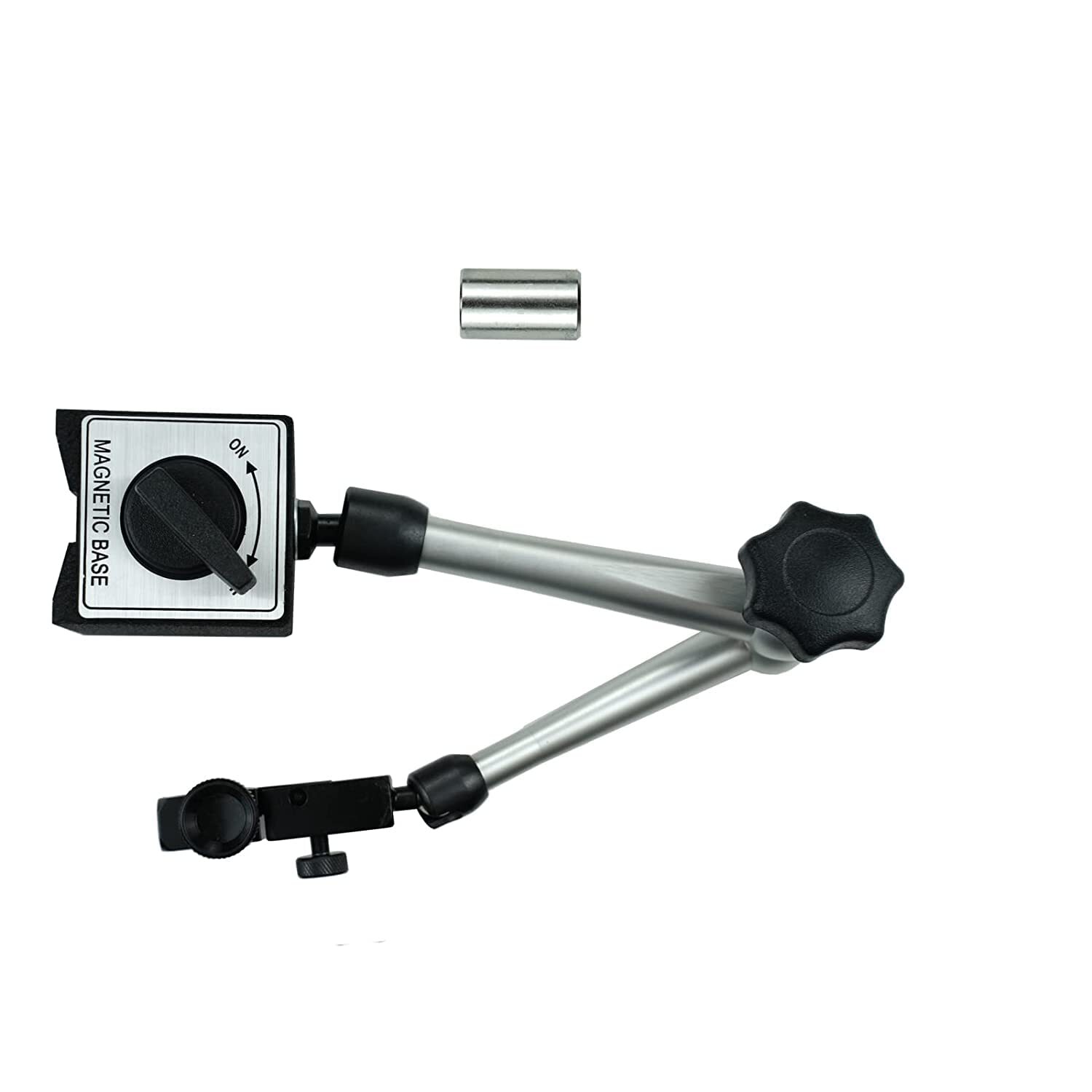 Adjustable Magnetic Base Dial Indicator Holder, 176Lbs/80Kg Max Pull