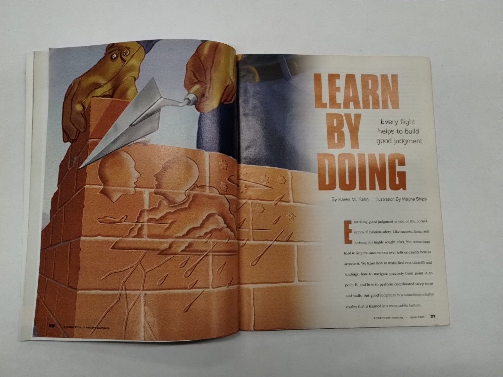 AOPA Flight Training Magazine April 2003/Volume 15/Number 4-Original