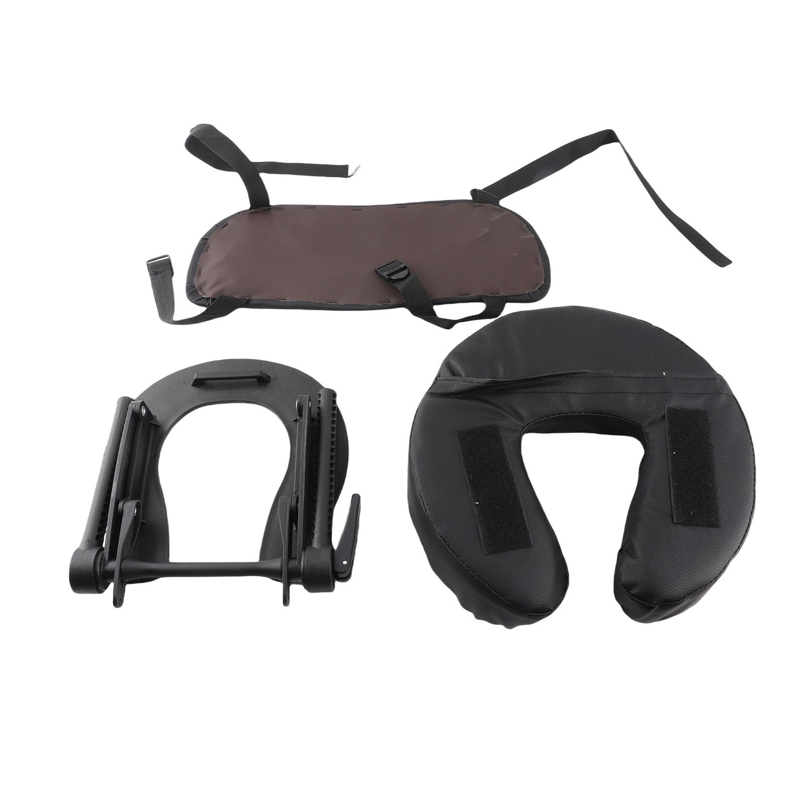 Beauty Bed Headrest Cradle U Shape Adjustable Folding Massage Table Face Cradle