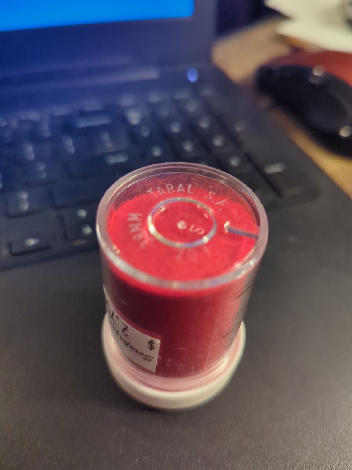 Stampendous Fun Flock 0.25 Oz Chili Pepper Red