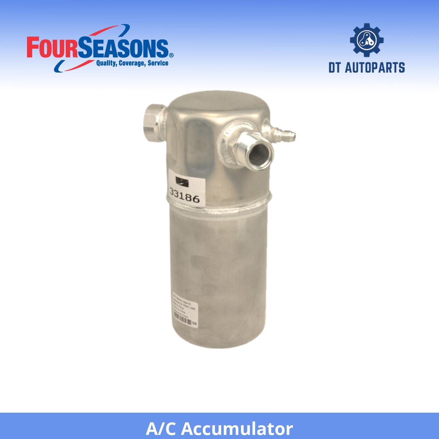 For 1985 Pontiac J2000 Sunbird - A/C Accumulator Four Seasons