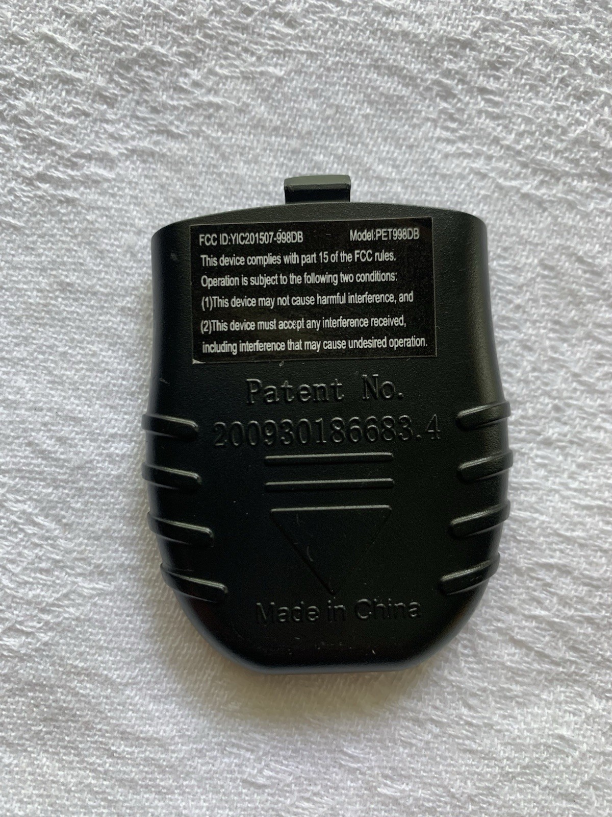 Petronics Dog Training Collar Remote Control Handheld Device PET998DB