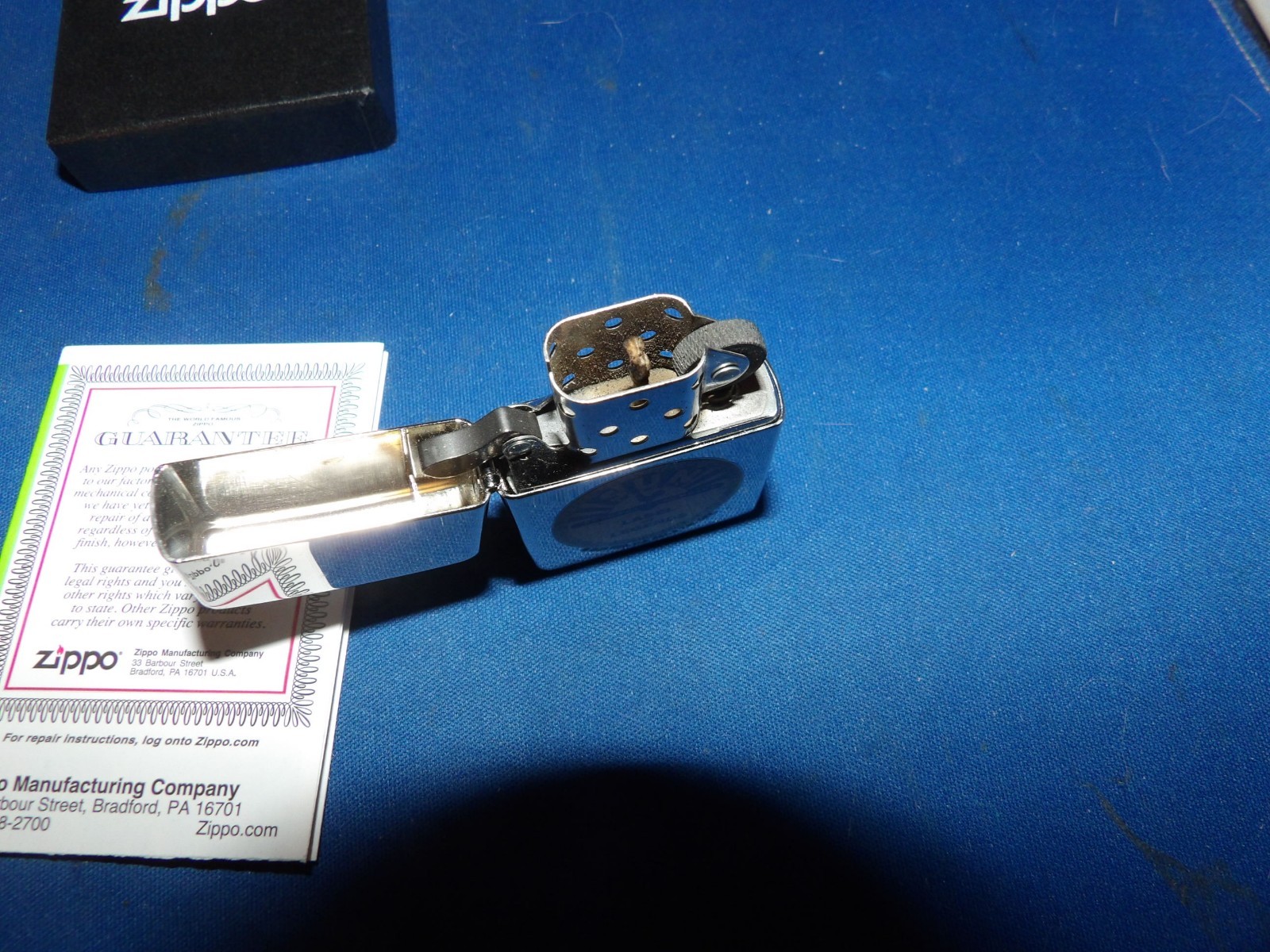 Zippo Lighter H 10 Sun Records