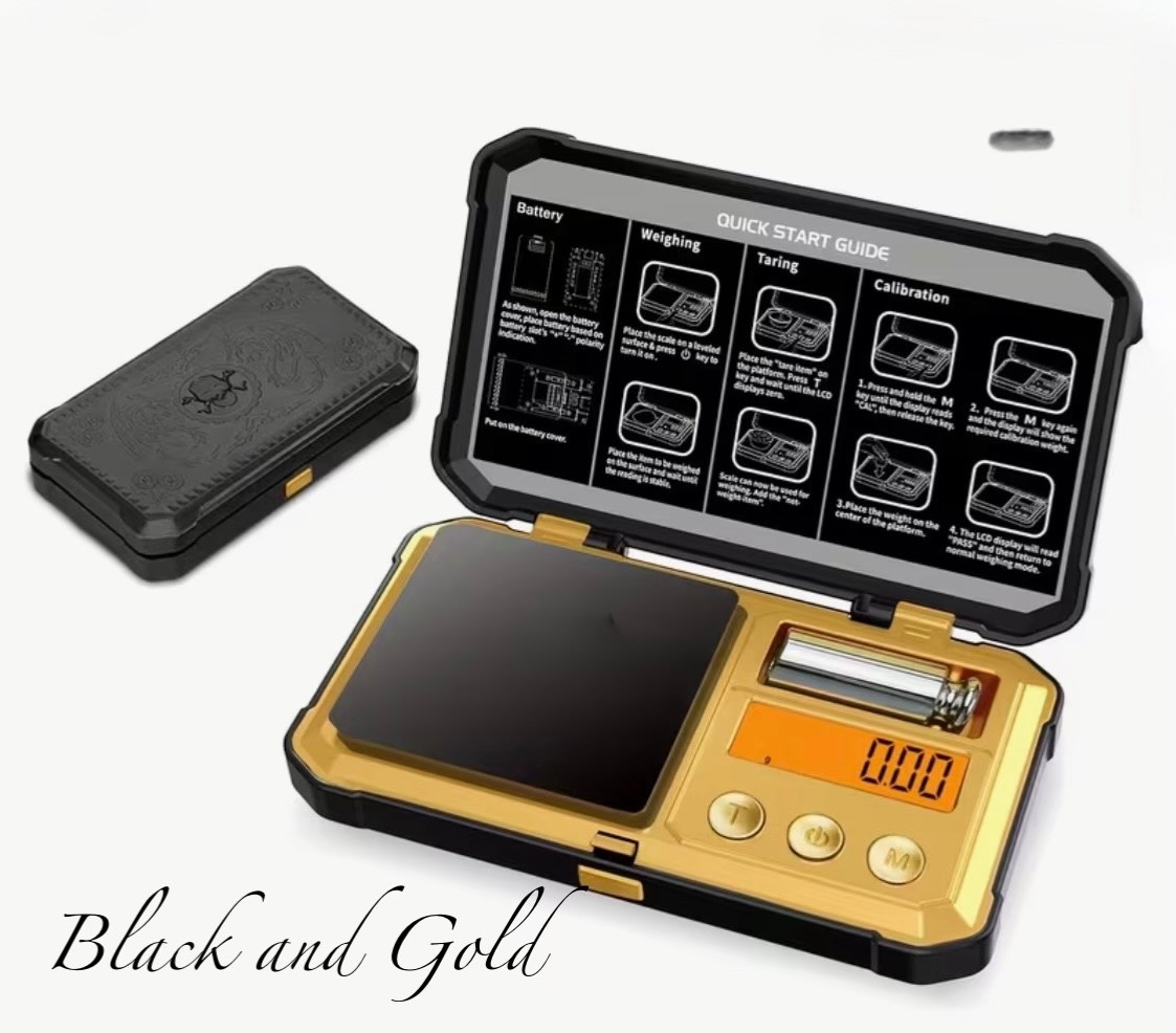 Pocket Scale 200x0.01g 6 Unit Conversion, Tare, Digital Coin, Jewelry & Kitchen