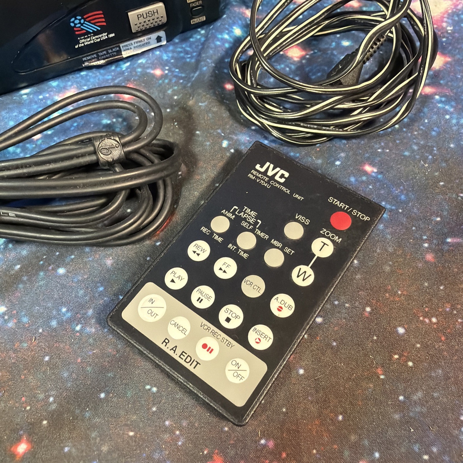 JVC Compact VHS GR-AX35 Videomovie Camera Untested Spares Or Repair