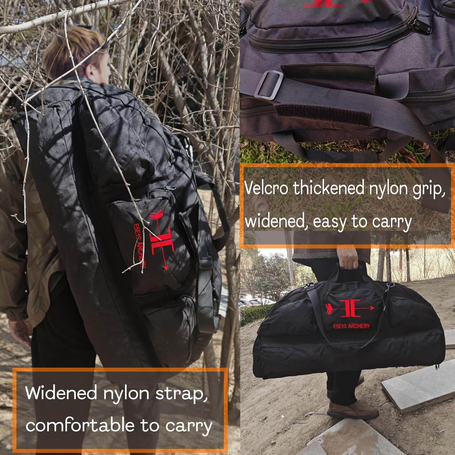 Compound Bow Case - Waterproof Lightweight Soft Padded Bow Case, 3 Multipurpo...