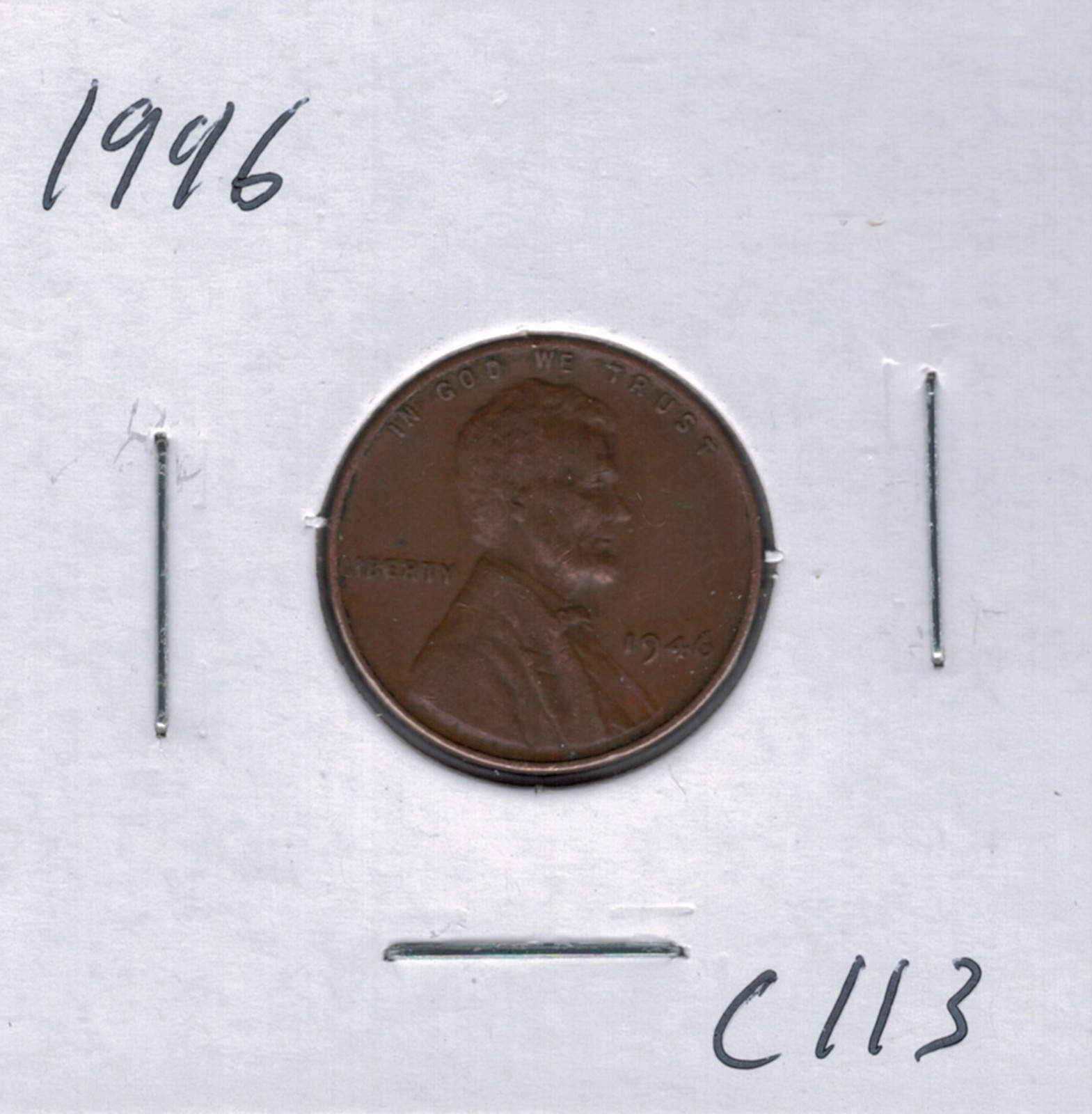 1946 Lincoln Wheat Penny C113 !!!Free Shipping!!!