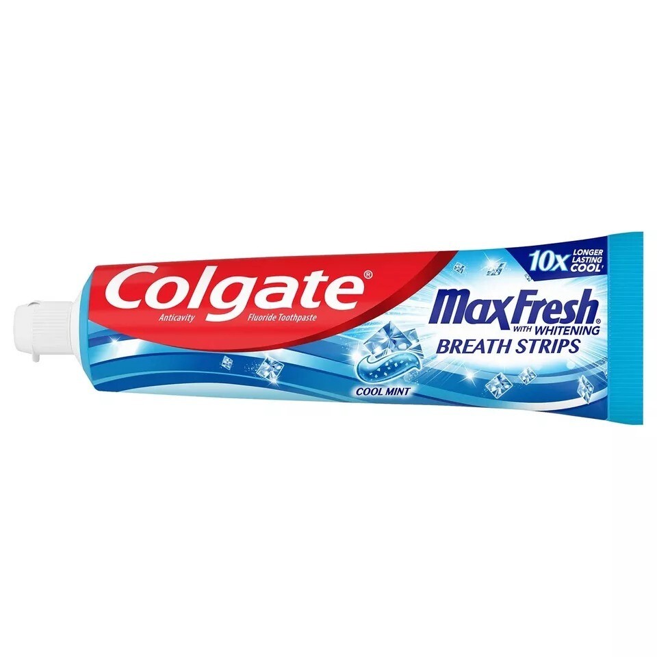 Colgate MaxFresh Toothpaste Cool Mint, 7.3 Oz 5 Pack Scuffed