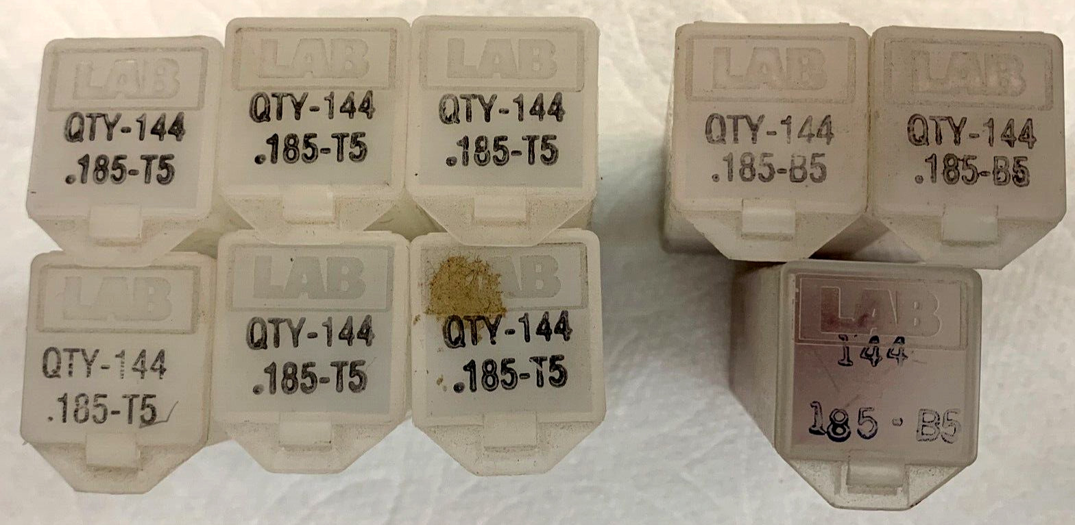 Mixed Lot of LAB Professional Quality Lock Tumbler Pins ~ .185-T5 & .185-B5