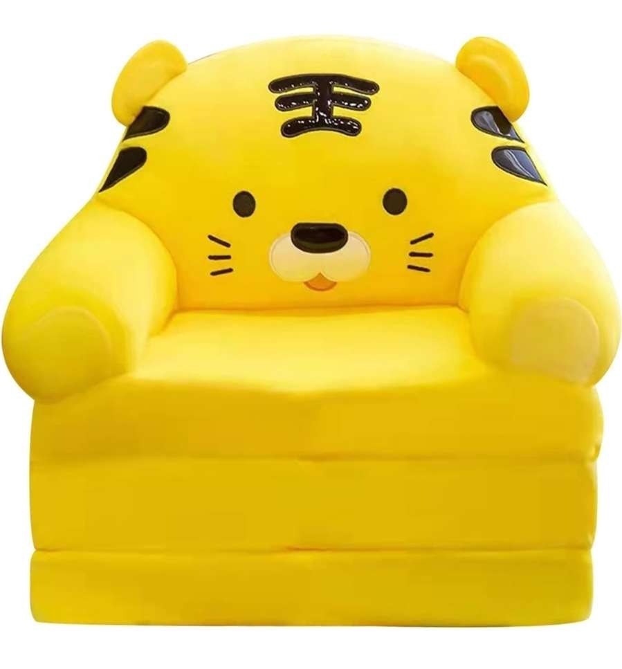 Plush Foldable Kids Sofa Cover