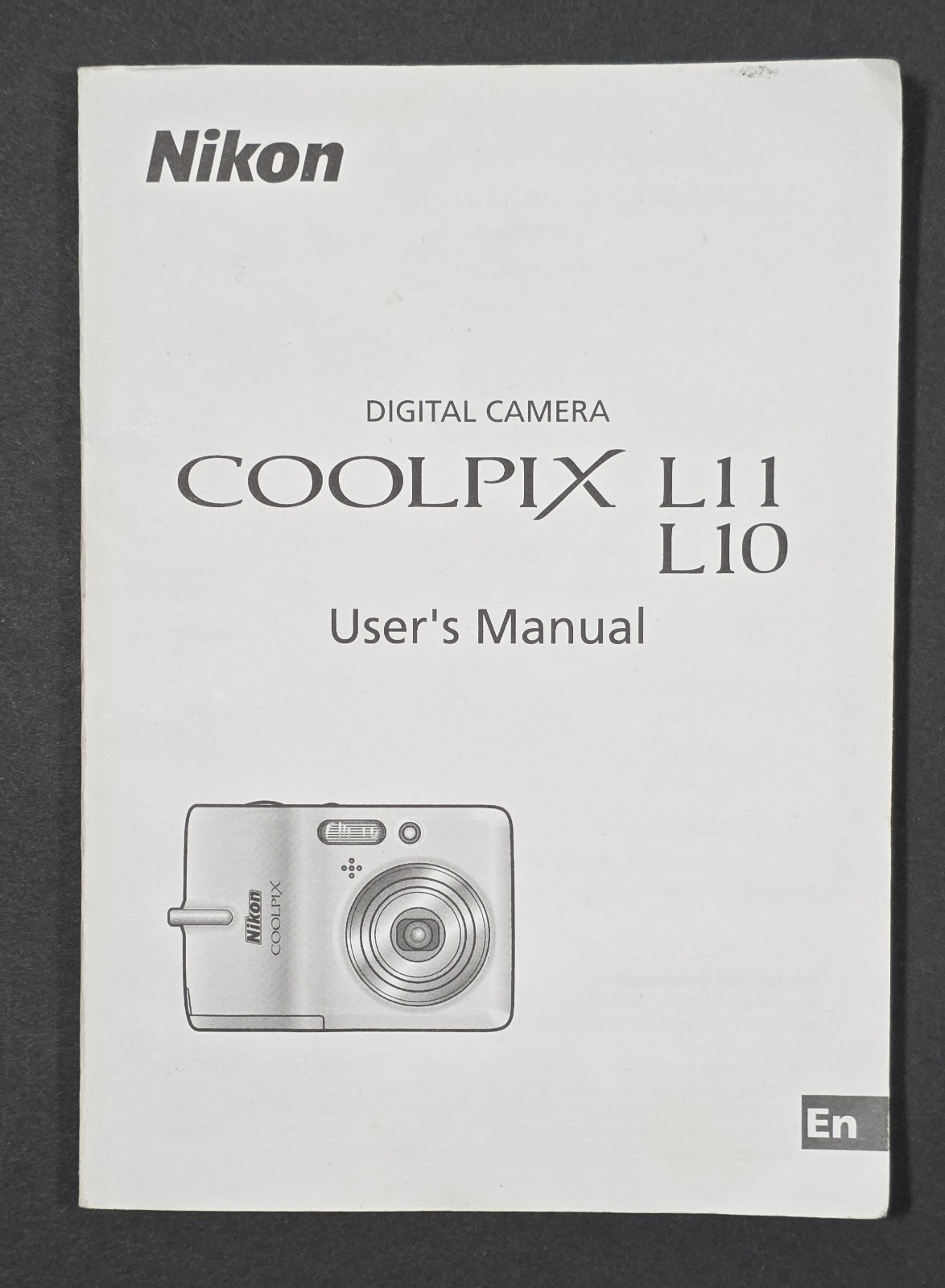 Nikon Coolpix L11 L10 Accessories Bundle - Manual, Quick Start Guide, CD & Cable