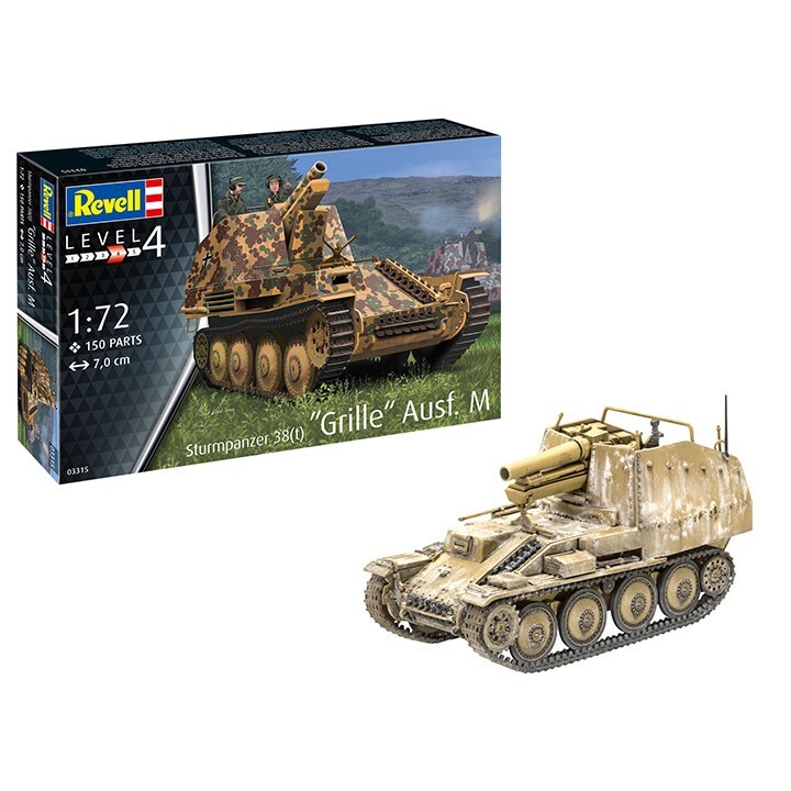 Revell #03315 1/72 Grille Ausf. M Sturmpanzer 3