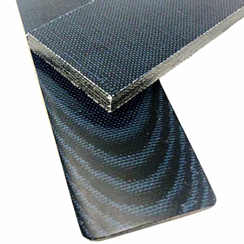 Canvas Micarta Knife Handle Scales- BLUE & BLACK