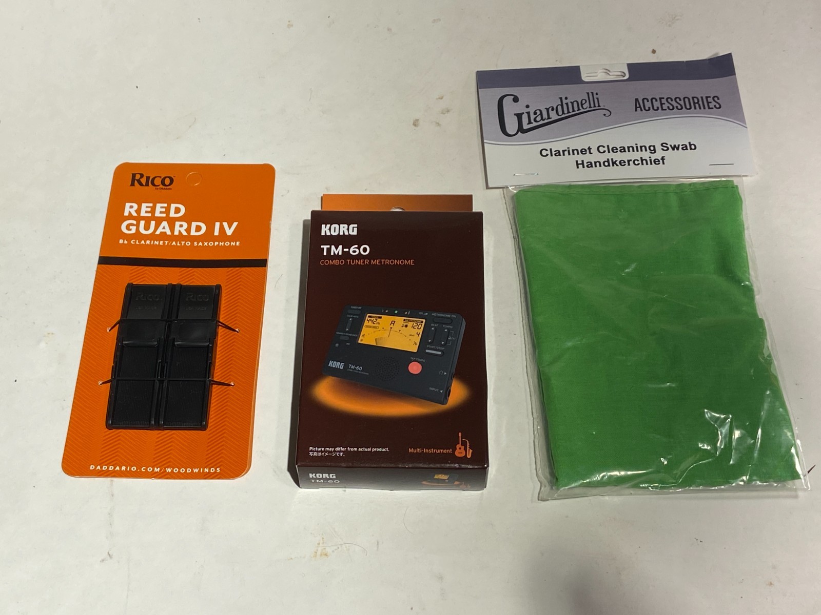 Korg TM60 Tuner and Metronome Combo | Black | Tested w/ Clarinet Accessories