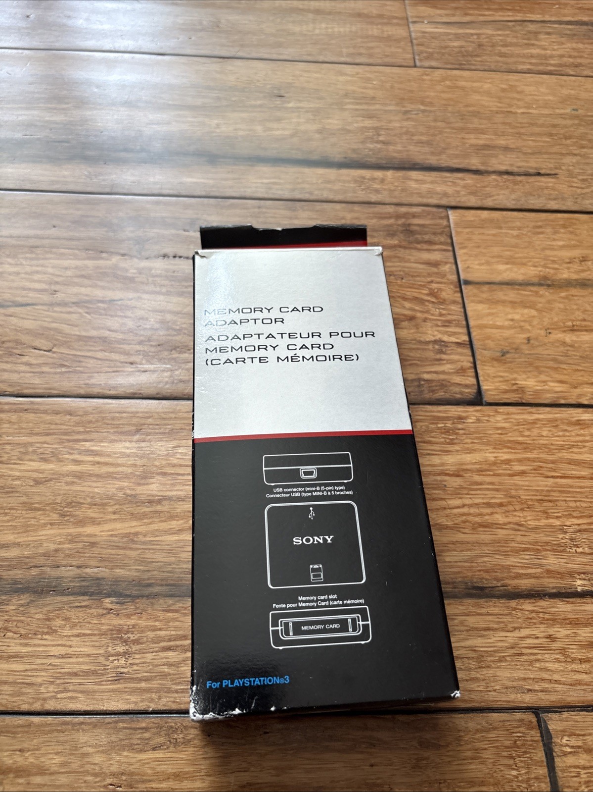 SONY PlayStation 3 PS3 Memory Card Adaptor - New in Open Box