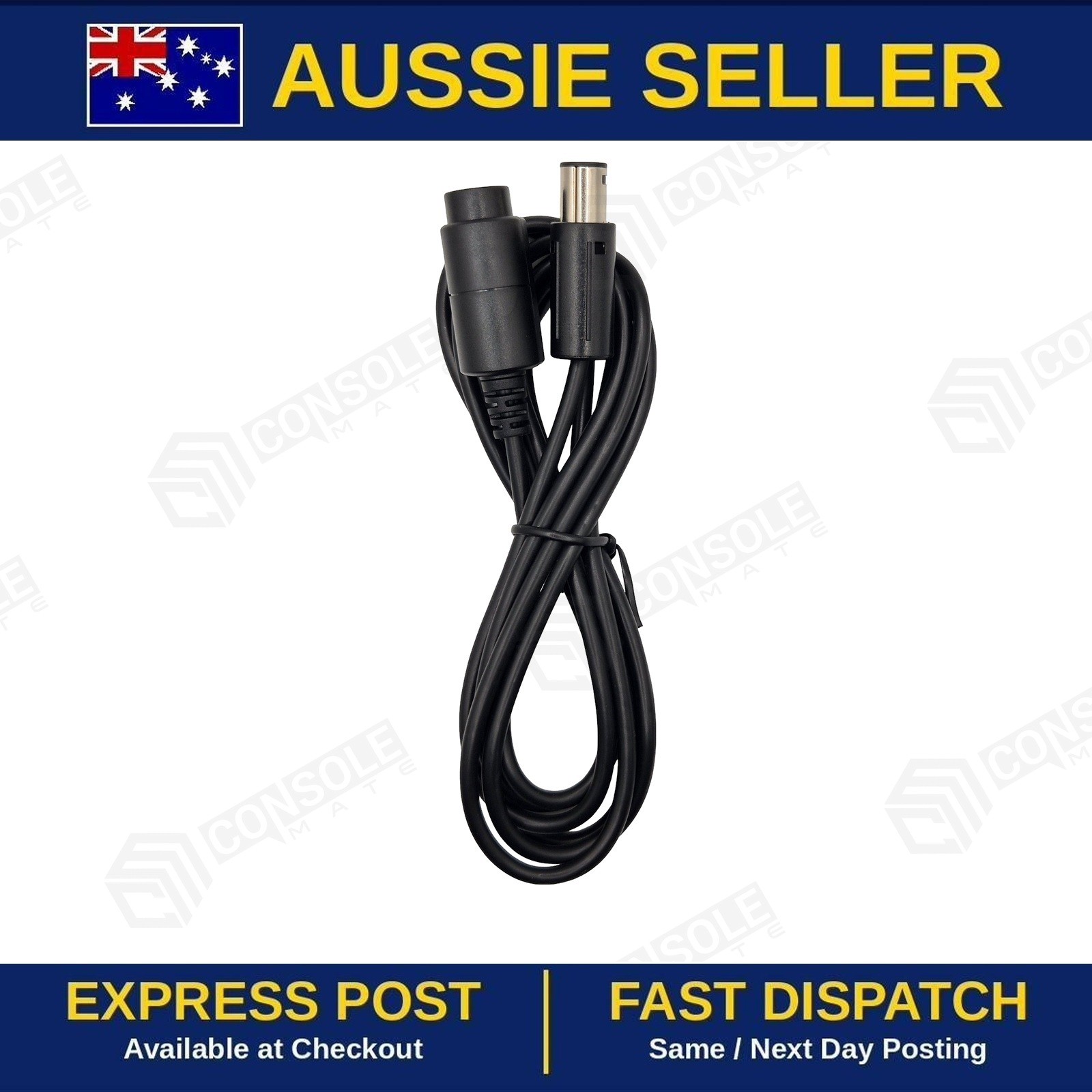 Controller Extension Cable for Nintendo GameCube | 1.8m Gamepad Lead Brand New