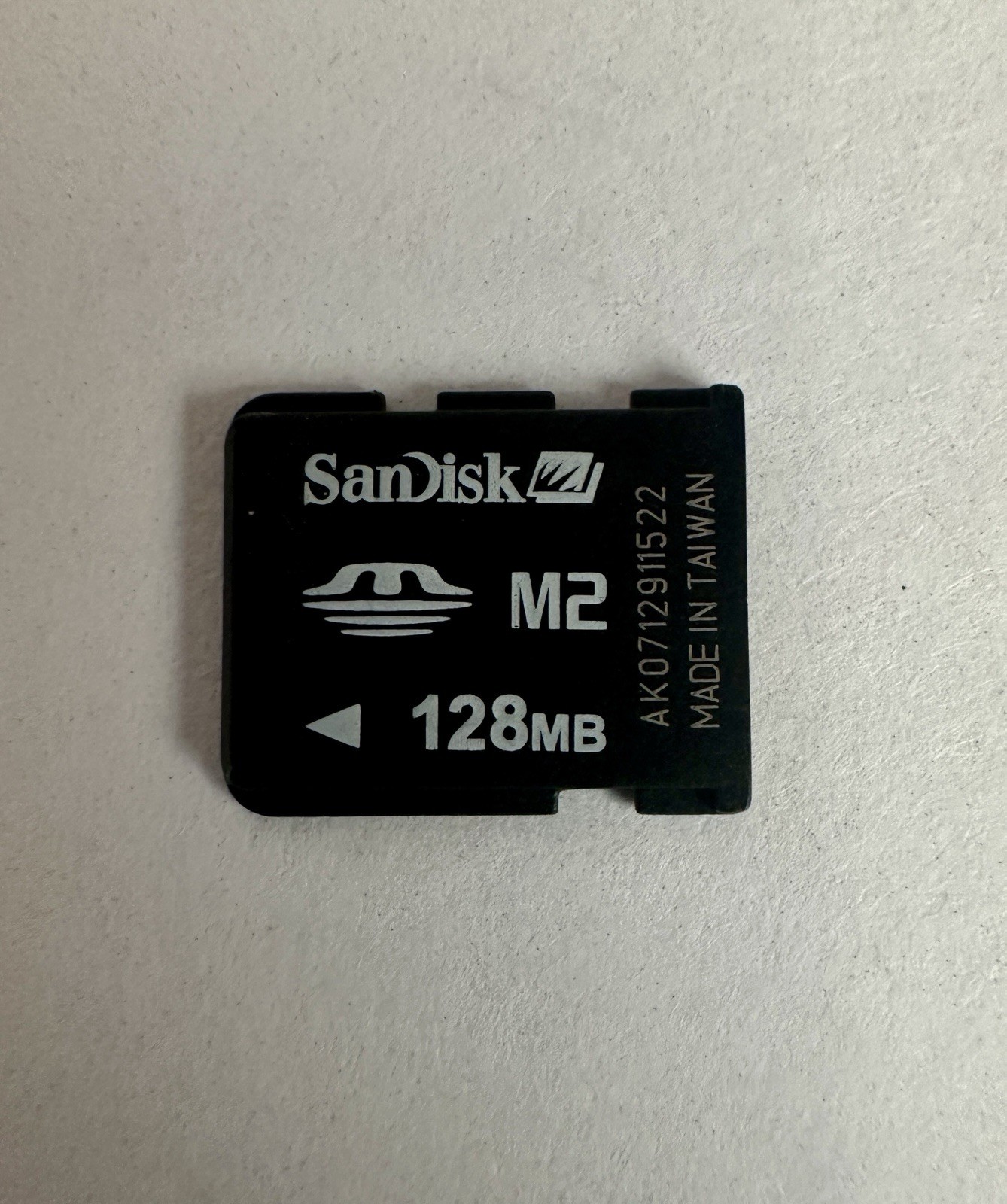 Lot of 3 - SanDisk Micro Memory Stick M2 128MB Memory Card Expansion