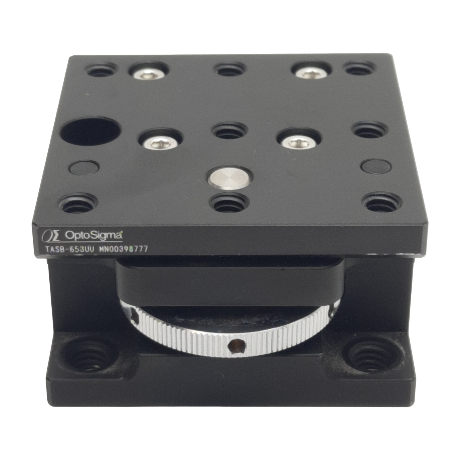 OptoSigma TASB-653UU Z-Axis Dovetail Stage, 7mm Travel, 98N Load, 65mm x 65mm