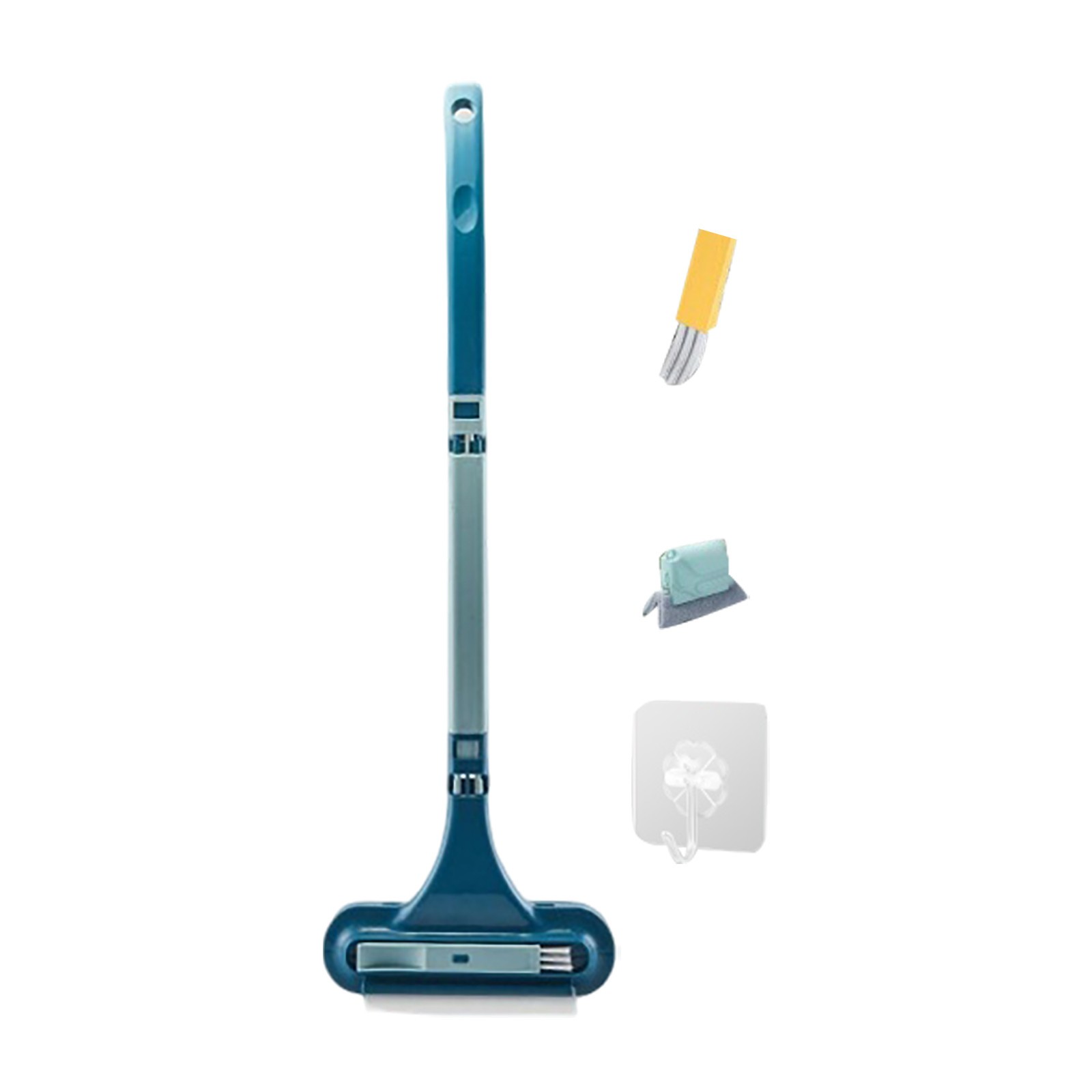 Window Screen Cleaning Brush,2 in 1 Window Screen Cleaner Tool with Squeegee