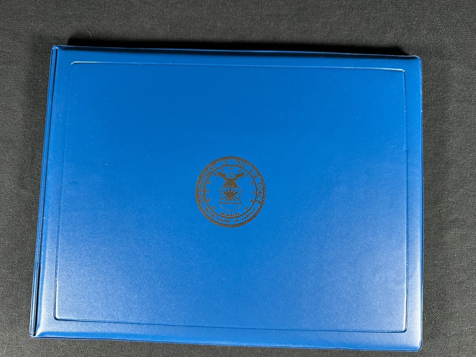 Air Force Award Certificate Folio