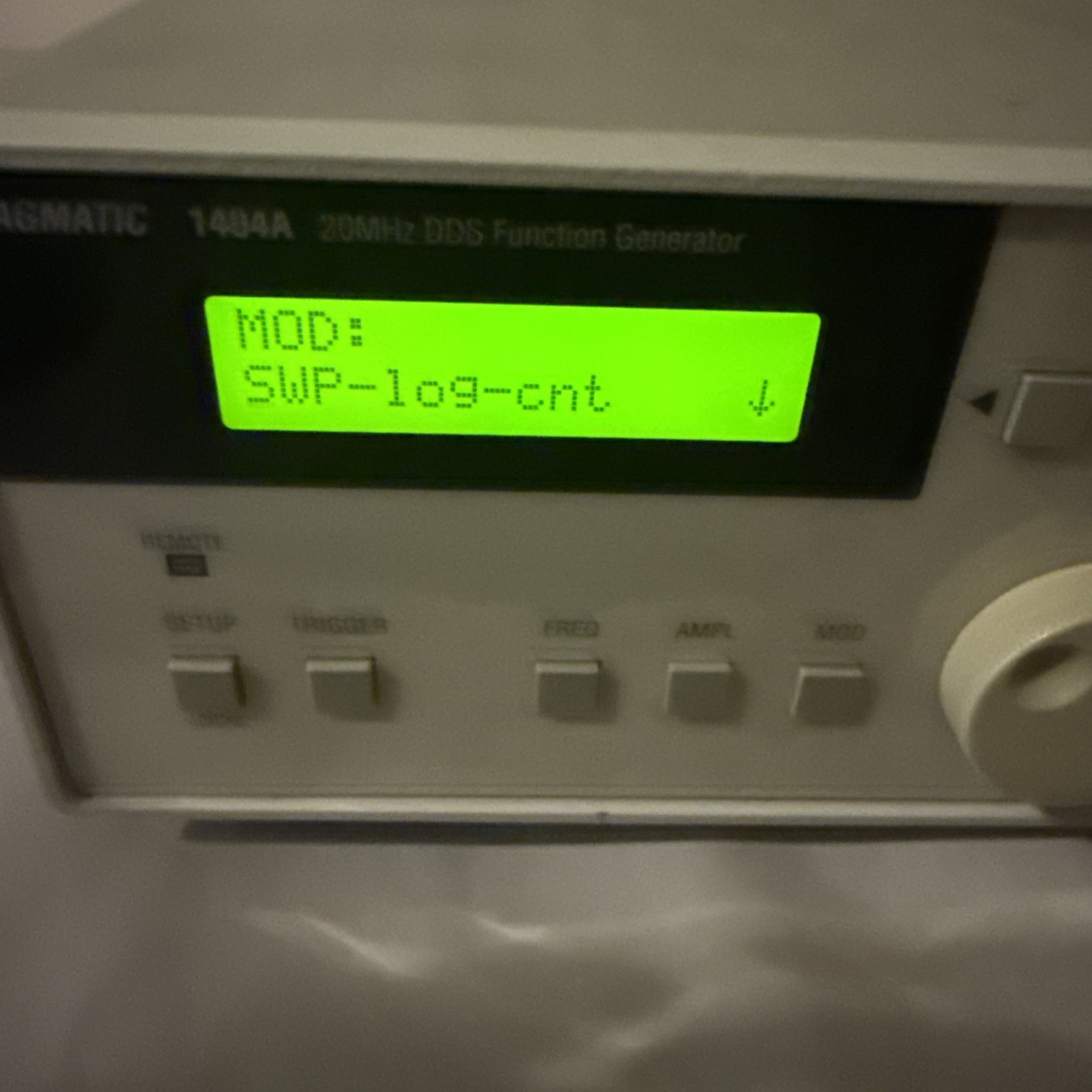 Pragmatic 1404A 20 MHz DDS Function Generator
