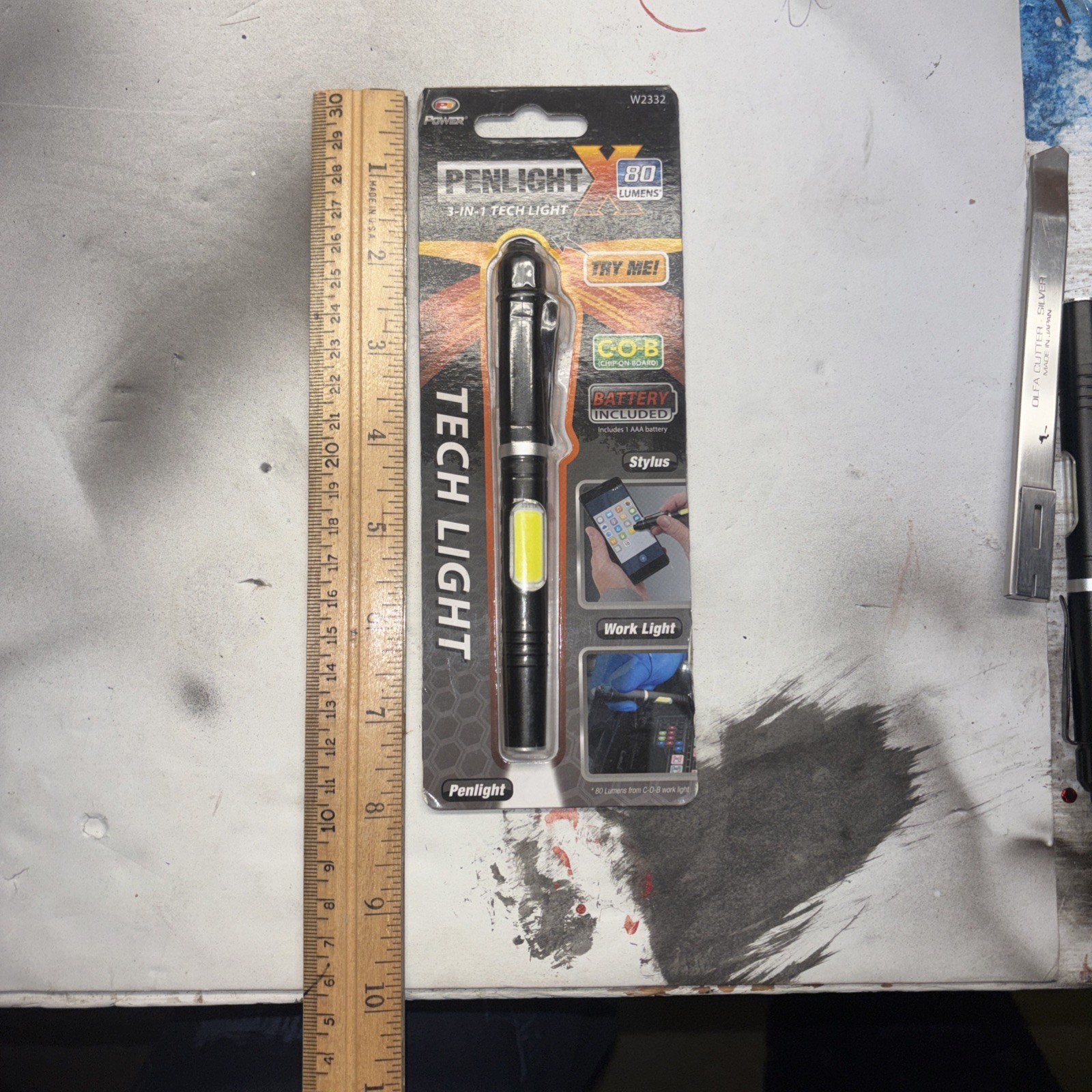 Performance Tool Professional Grade LED Penlight W2332 COB Technology