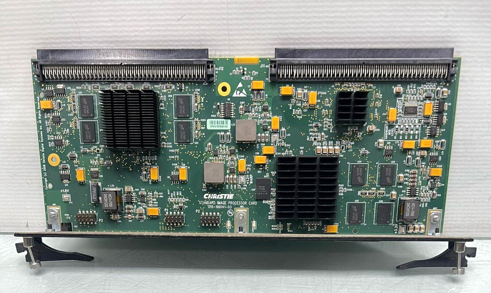 Christie Standard Image Processor Card 108-315101-01 Pulled from Christie DS+10K