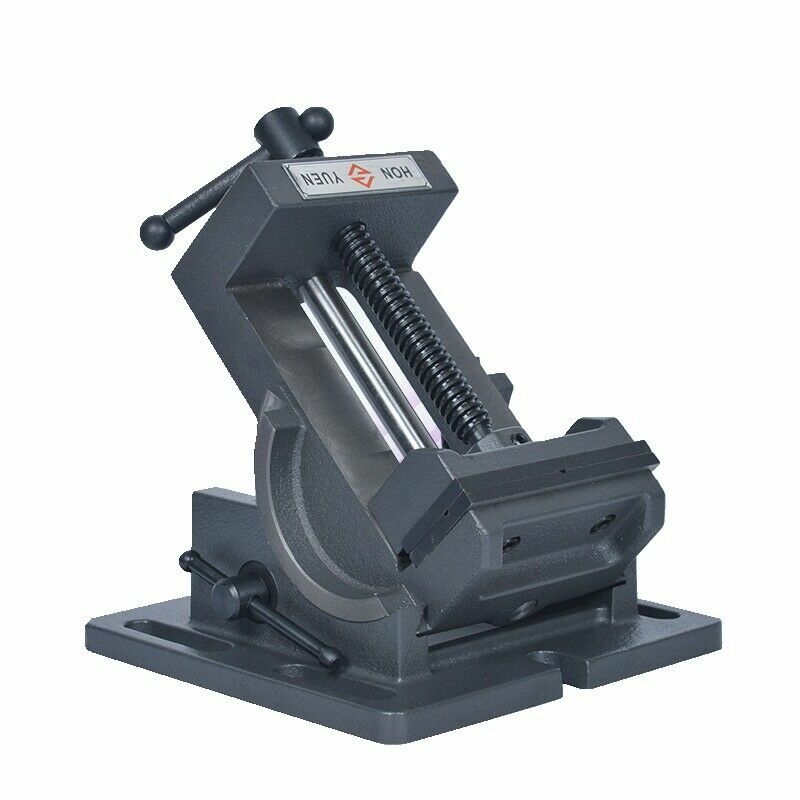 3 in / 4 in 0-90° Inclined Drilling Machine Bench Vise Bench Drill Fixture 100mm
