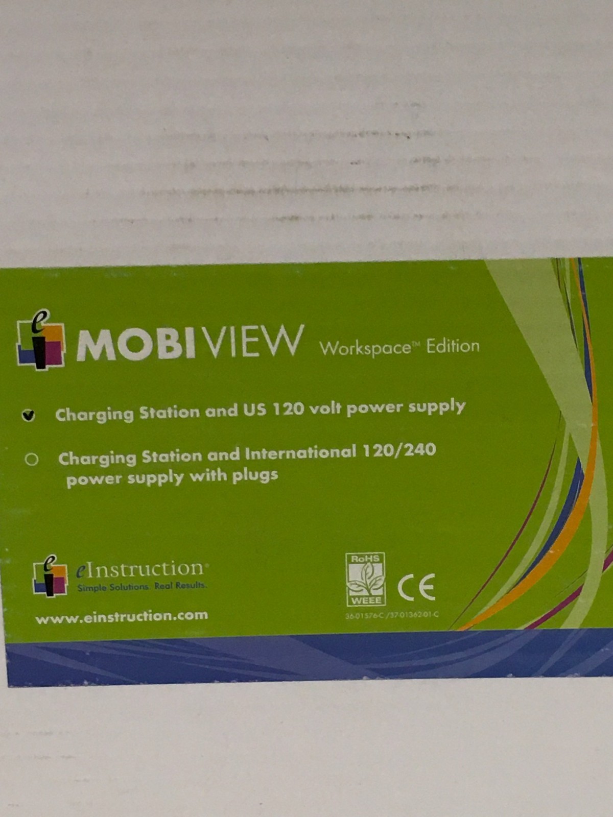 NEW eInstruction MWB600 MobiView Workspace Edition Interactive Tablet FREE SHIP
