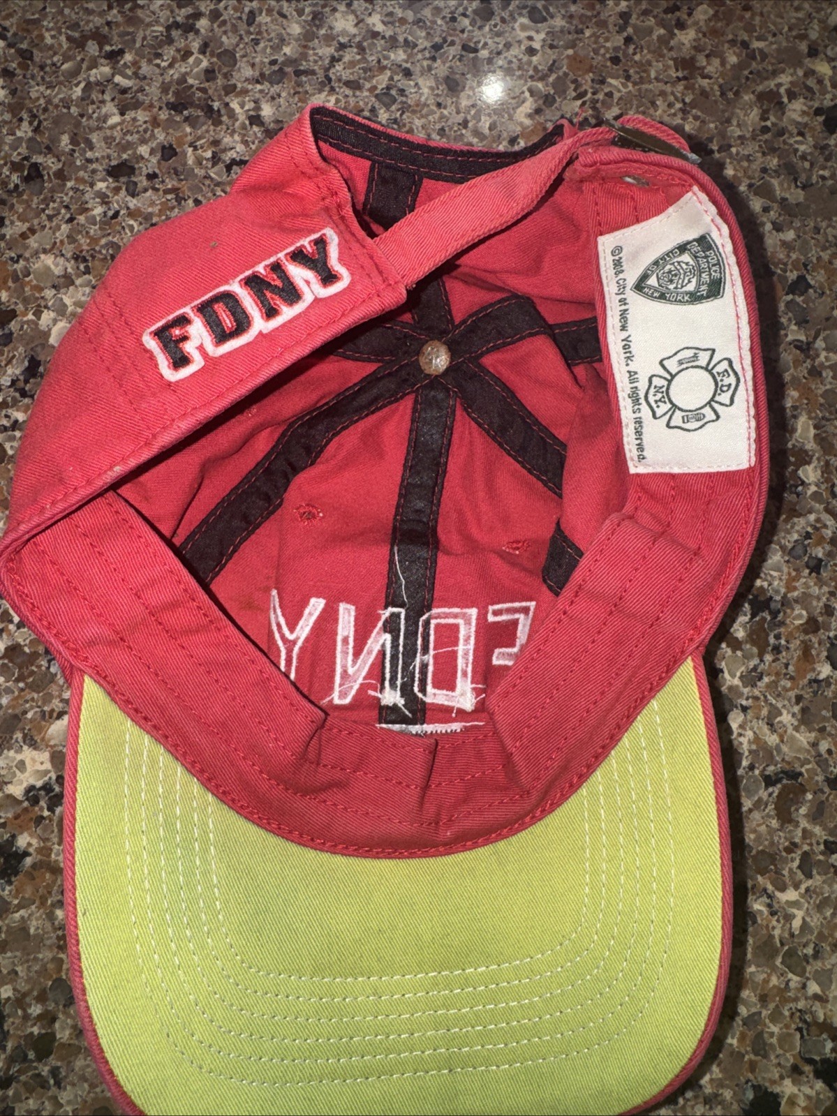 47 Twin FDNY Baseball Hat Official Uniform Hat