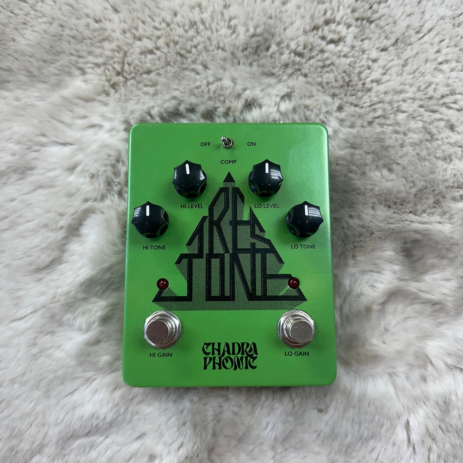 Used Chadraphonic Trés Tone Dual TS Style Overdrive Pedal