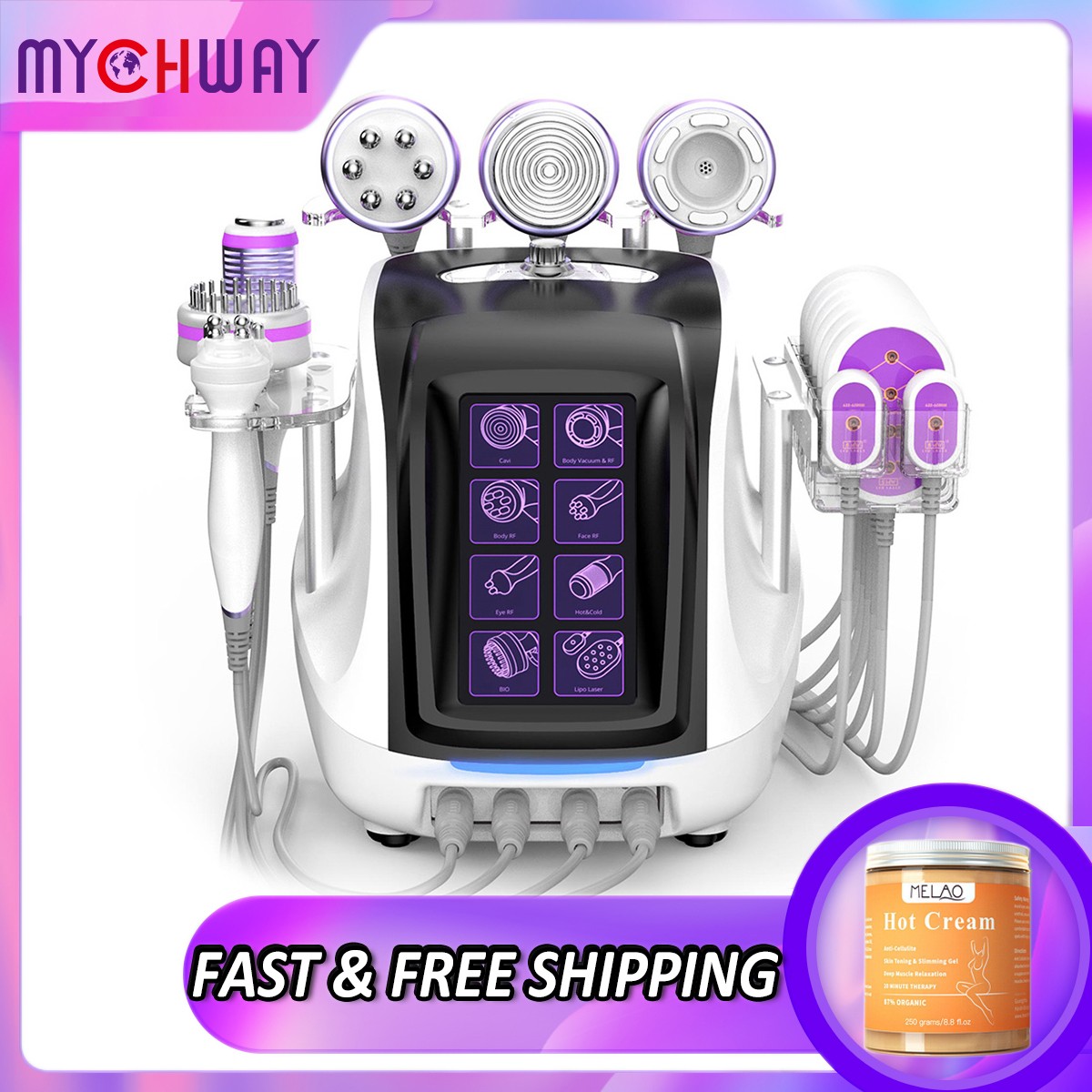 Advanced 9 in 1 Beauty Machine for Skin Firmness & Silhouette Improvement Salon