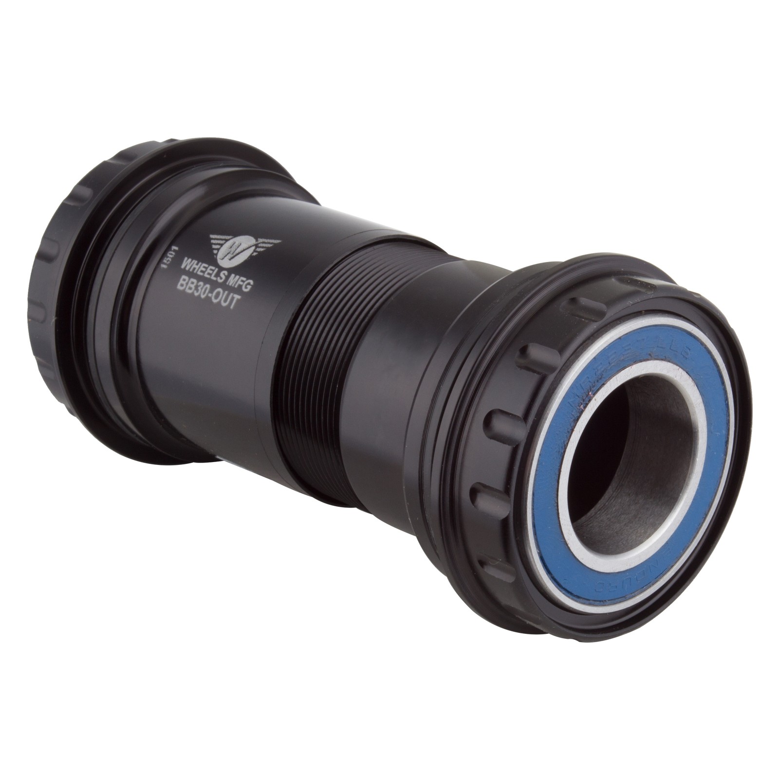 Wheels Manufacturing BB30 to SRAM Bottom Bracket with ABEC-3 Bearings Black Cups