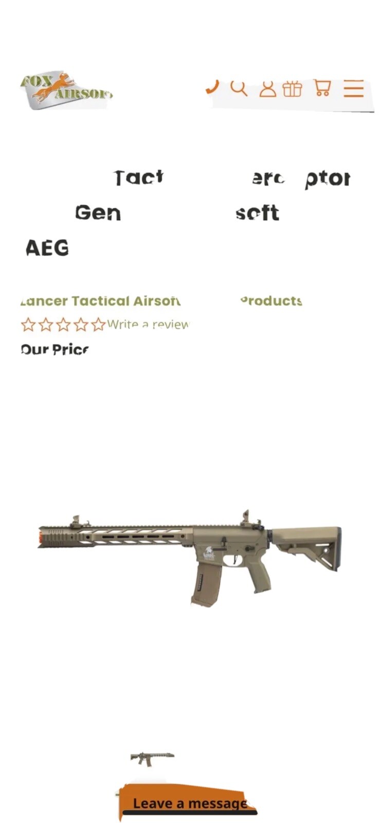Airsoft gun
