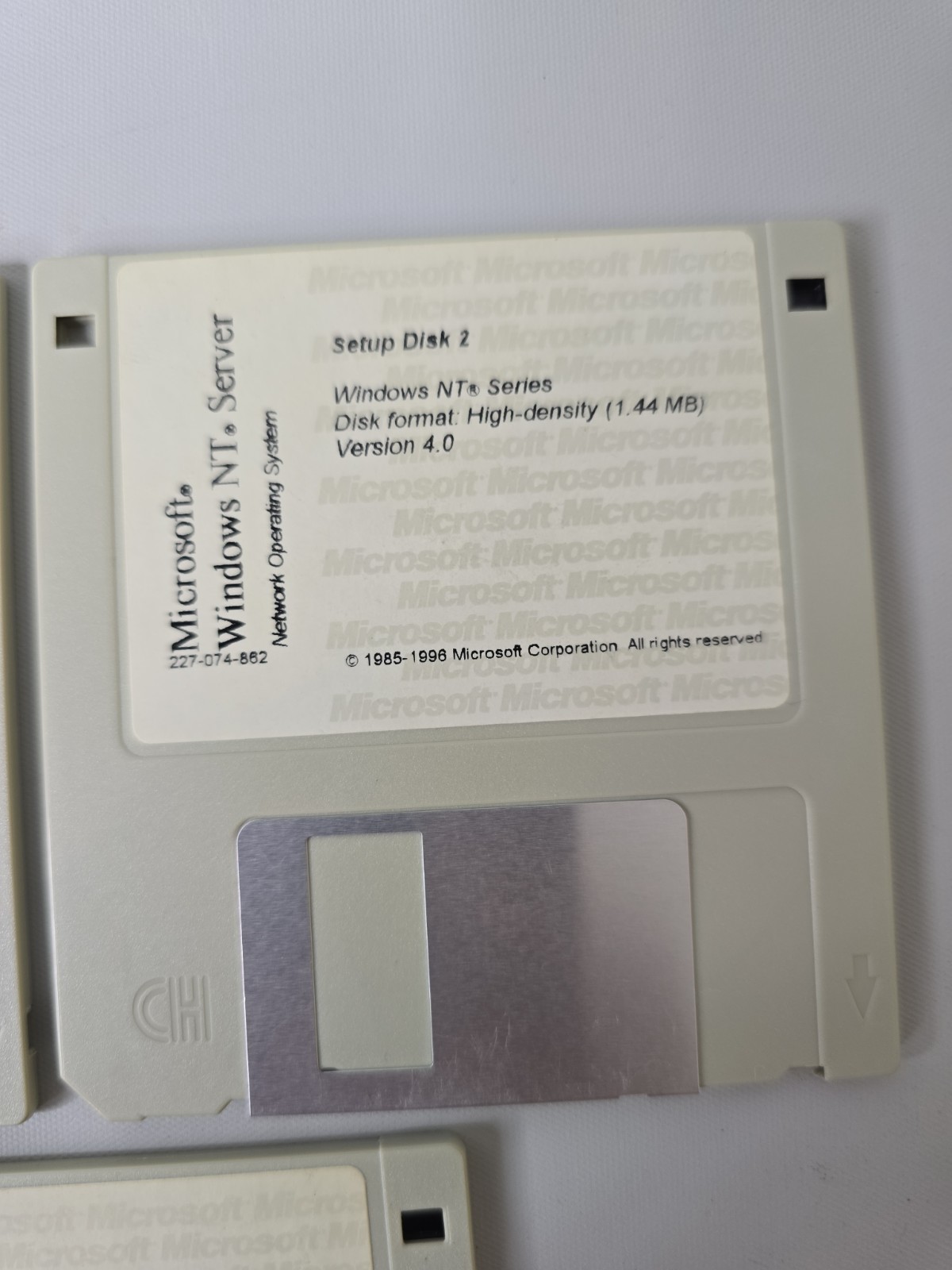 Microsoft Windows NT Server Version 4.0 1.44mm Floppy Disks 1-3