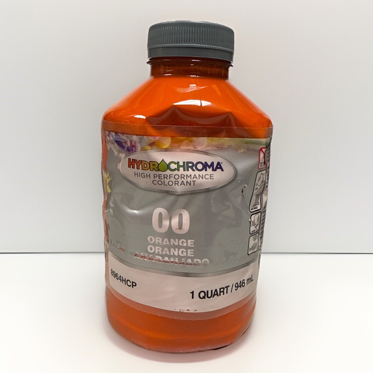 Hydrochroma Colorant Paint Tint Toner 00 Orange 8964HCP 1 Qt. 32 Oz.