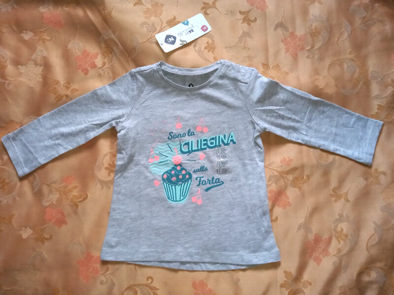 NEW 18 MONTHS 80 cm girls long sleeve t-shirt girls Z